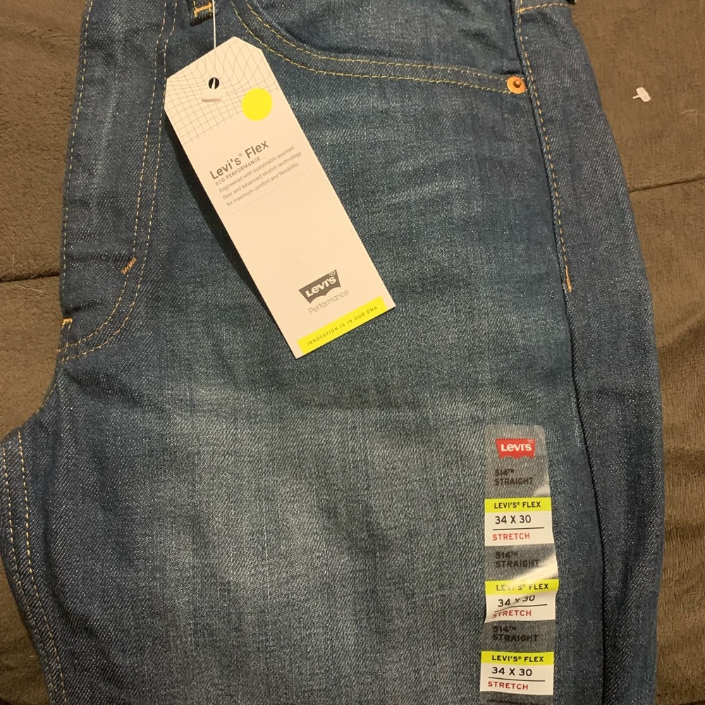 Levi pants. Kind of grey. Never been worn